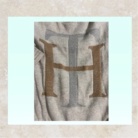 Boy’s Tommy Hilfiger Monogram Applique Knit Sweater - Picture 3 of 3